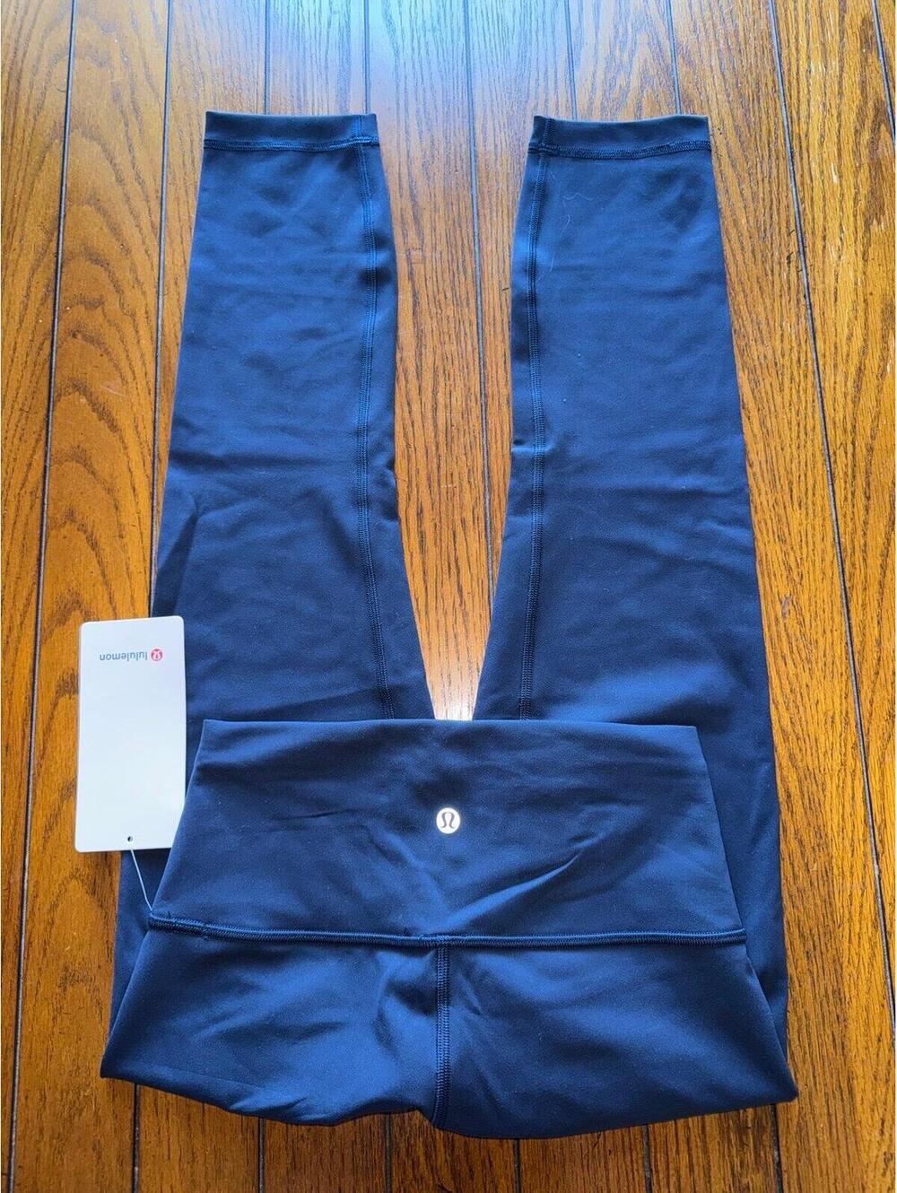 Lululemon Wunder Train High Rise 23” True Navy Size 6 NWT
